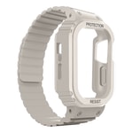 Apple Watch 7 45mm Zore KRD-142 Airbag Tasarımlı Kasa Koruyuculu Silikon Kordon