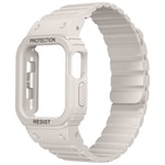 Apple Watch 7 45mm Zore KRD-142 Airbag Tasarımlı Kasa Koruyuculu Silikon Kordon