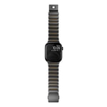 Apple Watch 7 45mm Zore KRD-149 Metal Silikon Kordon