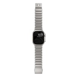Apple Watch 7 45mm Zore KRD-152 Titanyum Silikon Kordon
