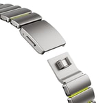 Apple Watch 7 45mm Zore KRD-152 Titanyum Silikon Kordon