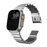 Apple Watch 7 45mm Zore KRD-152 Titanyum Silikon Kordon