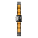 Apple Watch 7 45mm Zore KRD-152 Titanyum Silikon Kordon