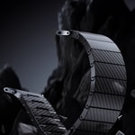 Apple Watch 7 45mm Zore KRD-90 600D Karbon Fiber Kordon
