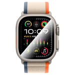 Apple Watch Ultra 49mm CaseWorld Alloy Serisi Safir Akıllı Saat Temperli Cam Ekran Koruyucu