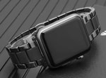 ​​​Apple Watch Ultra 49mm Kordon Mat Seramik Metal Strap Kayış