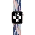 Apple Watch Ultra 49mm Kordon Wiwu Braided Solo Loop Contrast Color Large Strap Kayış