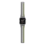 Apple Watch Ultra 49mm Skinarma Nightglow Atom TPU Kasa Koruyucu + Gemini Silikon Kordon