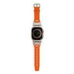Apple Watch Ultra 49mm SkinArma Titon Serisi Hava Alabilen Delikli Silikon Kordon