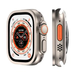 Apple Watch Ultra 49mm Zore ALM-01 Metal Çerçeveli Ekran Koruyucu