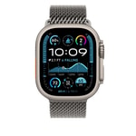 Apple Watch Ultra 49mm Zore KRD-100 Titanyum Hasır Kordon