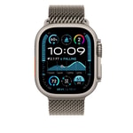 Apple Watch Ultra 49mm Zore KRD-100 Titanyum Hasır Kordon
