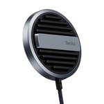 Benks MFM01 MFI Sertifikalı Standlı 15W Hızlı Şarj Özellikli M-safe PD Wireless Şarj Aleti