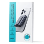 Benks MP09 M-safe Magnetik Standlı İnce Tasarımlı Powerbank 6000mAh