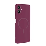 Galaxy A06 Kılıf M-safe Şarj Özellikli Zore Meta Kapak