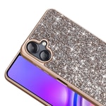 Galaxy A06 Kılıf Parlak Taşlı Tasarım Zore Pırlanta Kapak