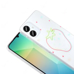 Galaxy A06 Kılıf Şeffaf Figürlü Zore Folk Sert Kapak