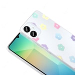 Galaxy A06 Kılıf Şeffaf Figürlü Zore Folk Sert Kapak