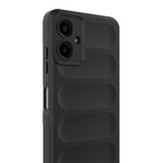Galaxy A07 Kılıf Esnek TPU Oyuklu Arka Yüzey Tasarımlı Zore Etnik Silikon Kapak
