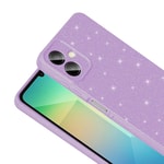 Galaxy A07 Kılıf Kamera Korumalı Simli Lüks Zore Koton Kapak