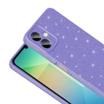 Galaxy A07 Kılıf Kamera Korumalı Simli Lüks Zore Koton Kapak