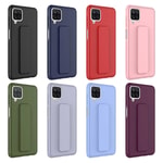 Galaxy A12 Kılıf Zore Qstand Kapak