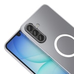 Galaxy A17 Kamera Korumalı M-Safe Şarj Özellikli Şeffaf Zore London Sert PC Kapak