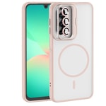 Galaxy A17 Kılıf Standlı ve Kamera Lens Hediyeli Zore Etro Kapak
