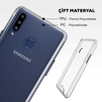 Galaxy A20S Kılıf Zore Gard Silikon