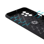 Galaxy A23 Kılıf Zore Ravel Silikon Kapak
