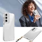 Galaxy A26 Kılıf Airbagli Takılabilir Askı Aparatlı Zore Snap Silikon Kapak