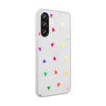 Galaxy A26 Kılıf Şeffaf Figürlü Zore Folk Sert Kapak