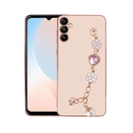 Galaxy A34 Kılıf El Tutamaçlı Kamera Korumalı Zore Taka Silikon Kapak