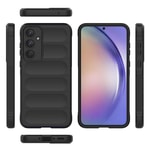 Galaxy A35 Kılıf Esnek TPU Oyuklu Arka Yüzey Tasarımlı Zore Etnik Silikon Kapak