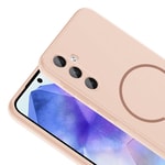 Galaxy A35 Kılıf M-safe Şarj Özellikli Zore Meta Kapak