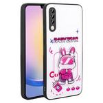 Galaxy A50 Kılıf Parlayan Kabartmalı İkonik Figürlü Zore Amas Silikon Kapak