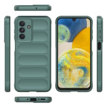 Galaxy A56 Kılıf Esnek TPU Oyuklu Arka Yüzey Tasarımlı Zore Etnik Silikon Kapak