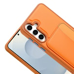 Galaxy A56 Kılıf Kartlıklı Zore X-Kart Silikon Kapak