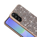 Galaxy A56 Kılıf Parlak Taşlı Tasarım Zore Pırlanta Kapak