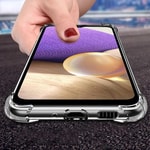 Galaxy A72 Kılıf Zore Nitro Anti Shock Silikon
