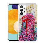 Galaxy A73 Kılıf Simli Desenli Kamera Korumalı Parlak Zore Popy Kapak