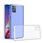 Galaxy M51 Kılıf Zore Kamera Korumalı Süper Silikon Kapak