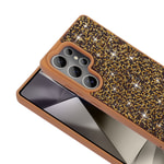 Galaxy S22 Ultra Kılıf Parlak Taşlı Tasarım Zore Pırlanta Kapak