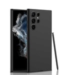 Galaxy S22 Ultra Kılıf Zore Silikon Kıpta Kapak