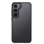 Galaxy S23 Kılıf Aramid Karbon Fiber M-safe Özellikli Wlons Radison Kapak