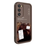 Galaxy S23 Kılıf Kamera Korumalı Baskılı Arka Yüzey Zore Klas Kapak