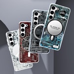 Galaxy S23 Kılıf M-safe Şarj Özellikli YoungKit Technology Serisi Kapak