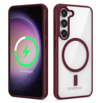 Galaxy S23 Kılıf M-safe Wireless Şarj Özellikli Silikon Zore Ege Kapak