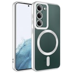 Galaxy S23 Kılıf M-safe Wireless Şarj Özellikli Zore Setro Silikon