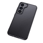 Galaxy S23 Plus Kılıf Aramid Karbon Fiber M-safe Özellikli Wlons Radison Kapak